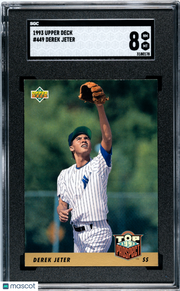 1993 Upper Deck Derek Jeter #449 SGC 8