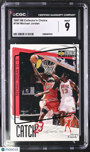 1997-98 Collector's Choice Michael Jordan #194 CGC 9 Chicago Bulls