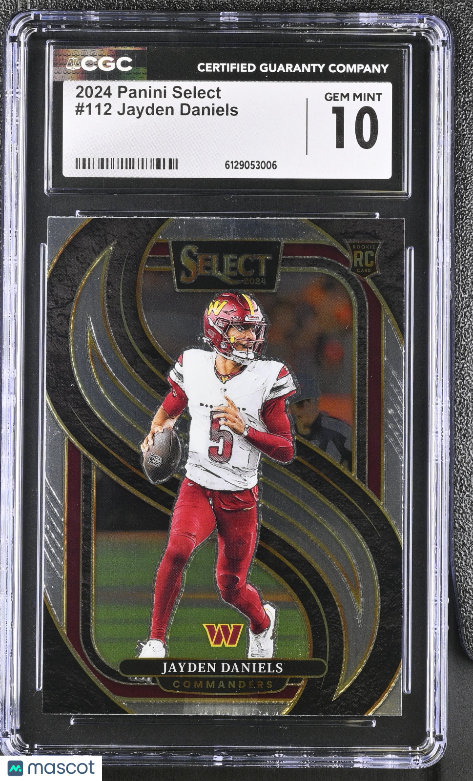 2024 Panini Select Jayden Daniels #112 CGC 10