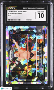 2024 Panini Prizm WWE Dusty Rhodes Ice #10 CGC 10