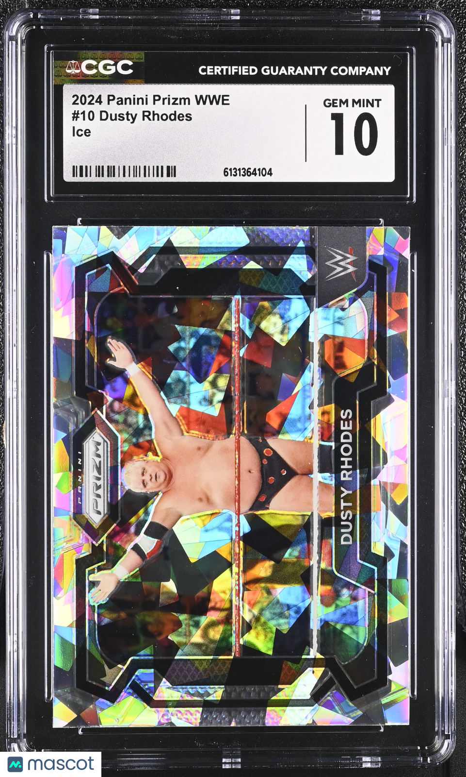 2024 Panini Prizm WWE Dusty Rhodes Ice #10 CGC 10