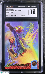 1994 Fleer Ultra X-Men Cannonball #25 CGC 10