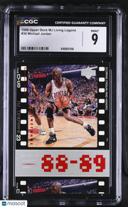 1998 Upper Deck MJ Living Legend Michael Jordan #30 CGC 9 Chicago Bulls