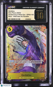 One Piece Awakening The New Era Gedatsu Alternate Art CGC 10 OP05-102 Pristine