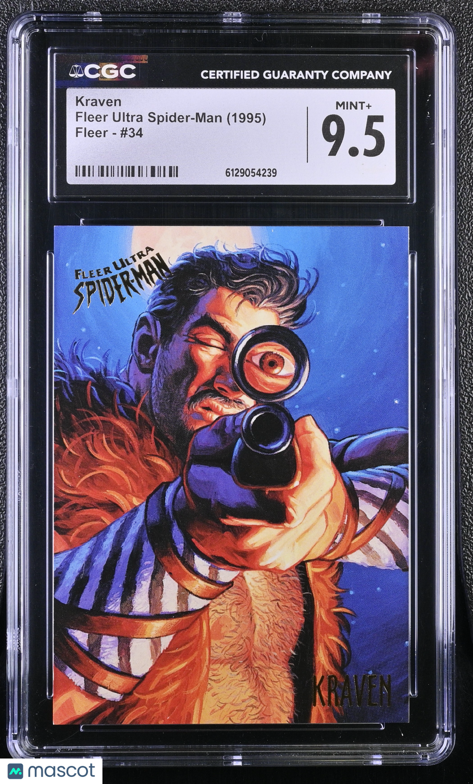 1995 Fleer Ultra Spider-Man Kraven #34 CGC 9.5