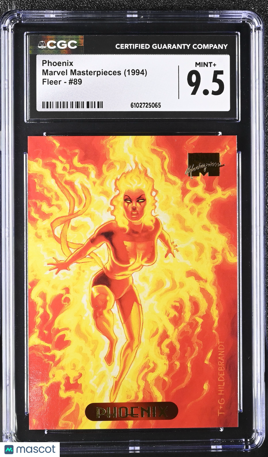 1994 Fleer Marvel Masterpieces Phoenix #89 CGC 9.5