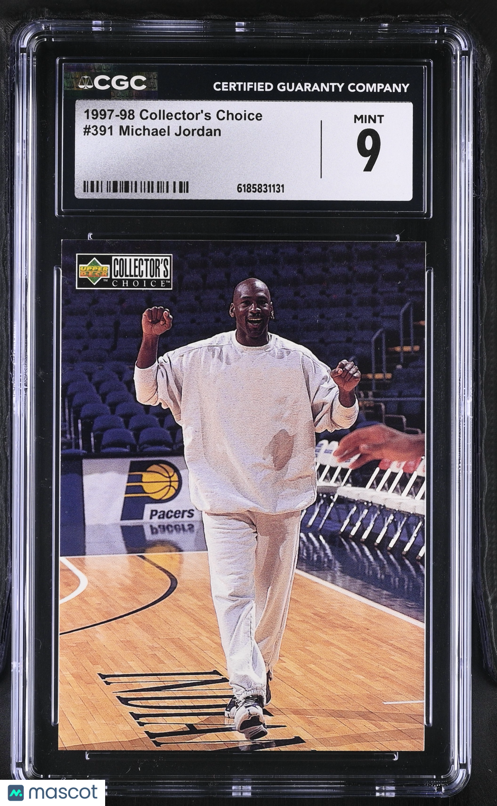 1997-98 Collector's Choice Michael Jordan #391 CGC 9 Chicago Bulls