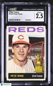 1964 Topps Pete Rose #125 CGC 2.5 Cincinnati Reds