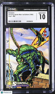 1994 Fleer Amazing Spider-Man Scorpion #59 CGC 10