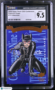 2026 Upper Deck CDD Conference Catwomen Platinum Power #13 CGC 9.5