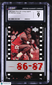 1998 Upper Deck MJ Living Legend Michael Jordan #14 CGC 9 Chicago Bulls