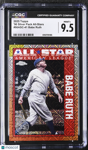 2025 Topps Babe Ruth '90 Silver Pack All-Stars #90ASC-41 CGC 9.5 Yankees