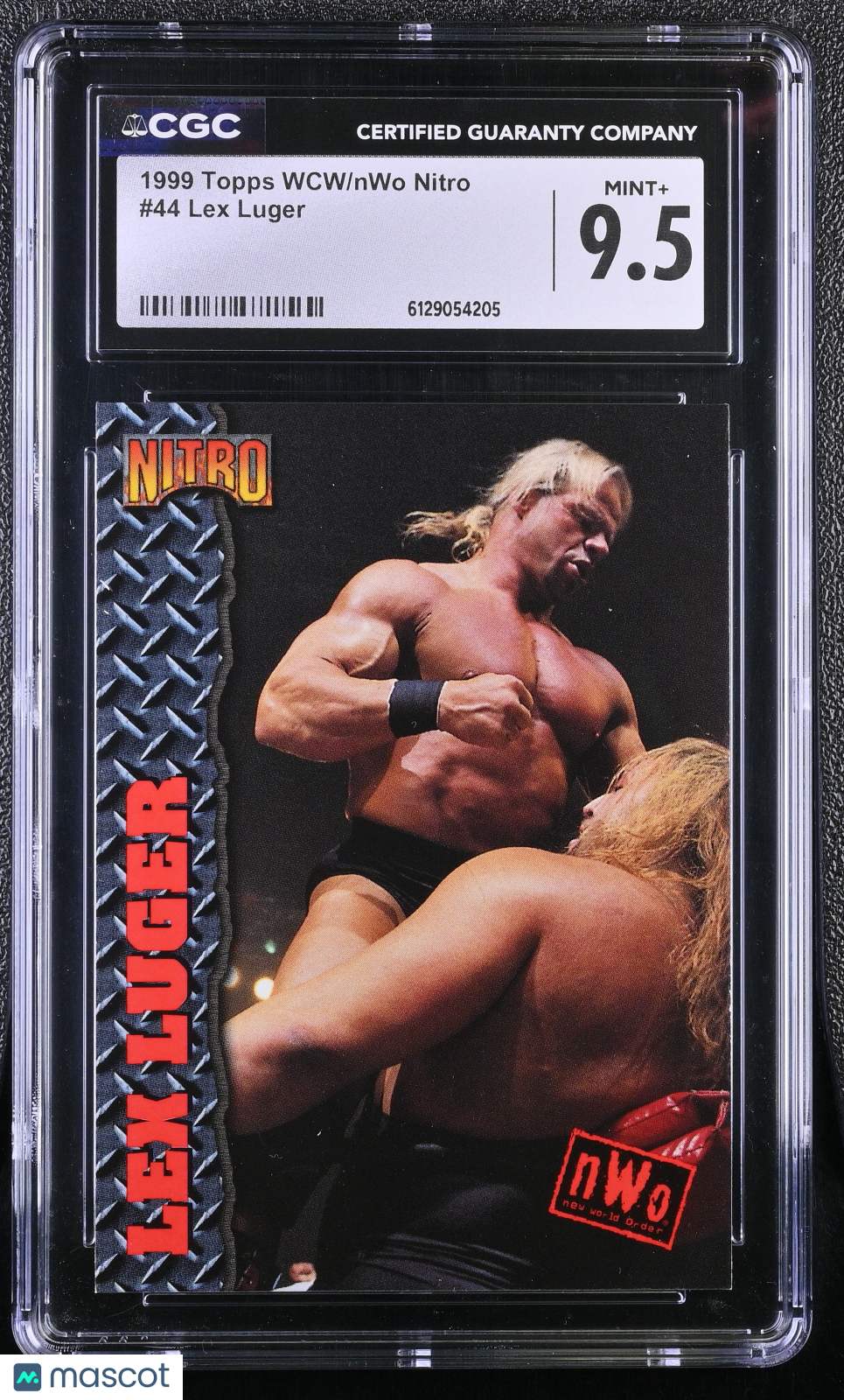 1999 Topps WCW/Nwo Nitro Lex Luger #44 CGC 9.5