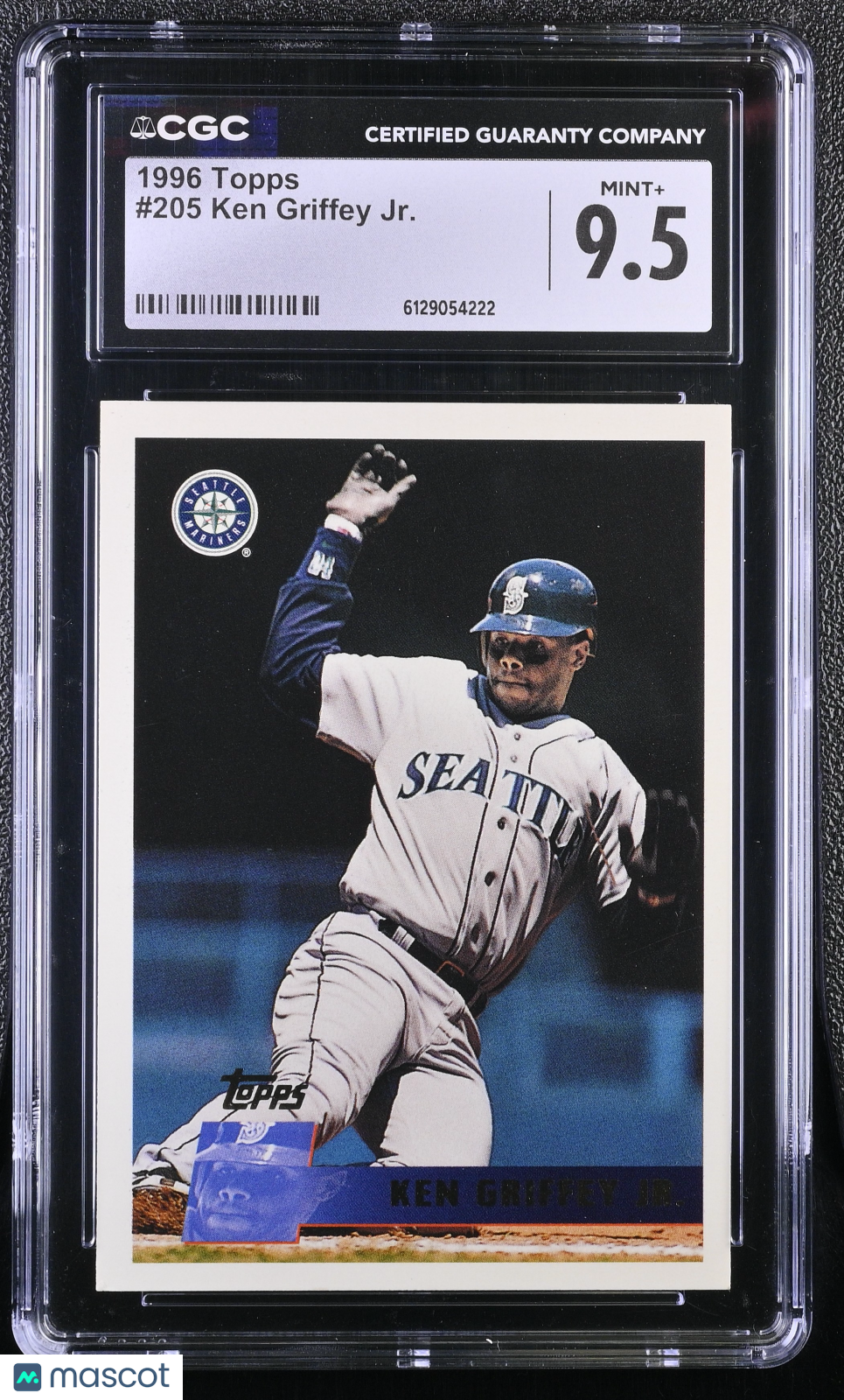 1996 Topps Ken Griffey Jr. #205 CGC 9.5 Seattle Mariners
