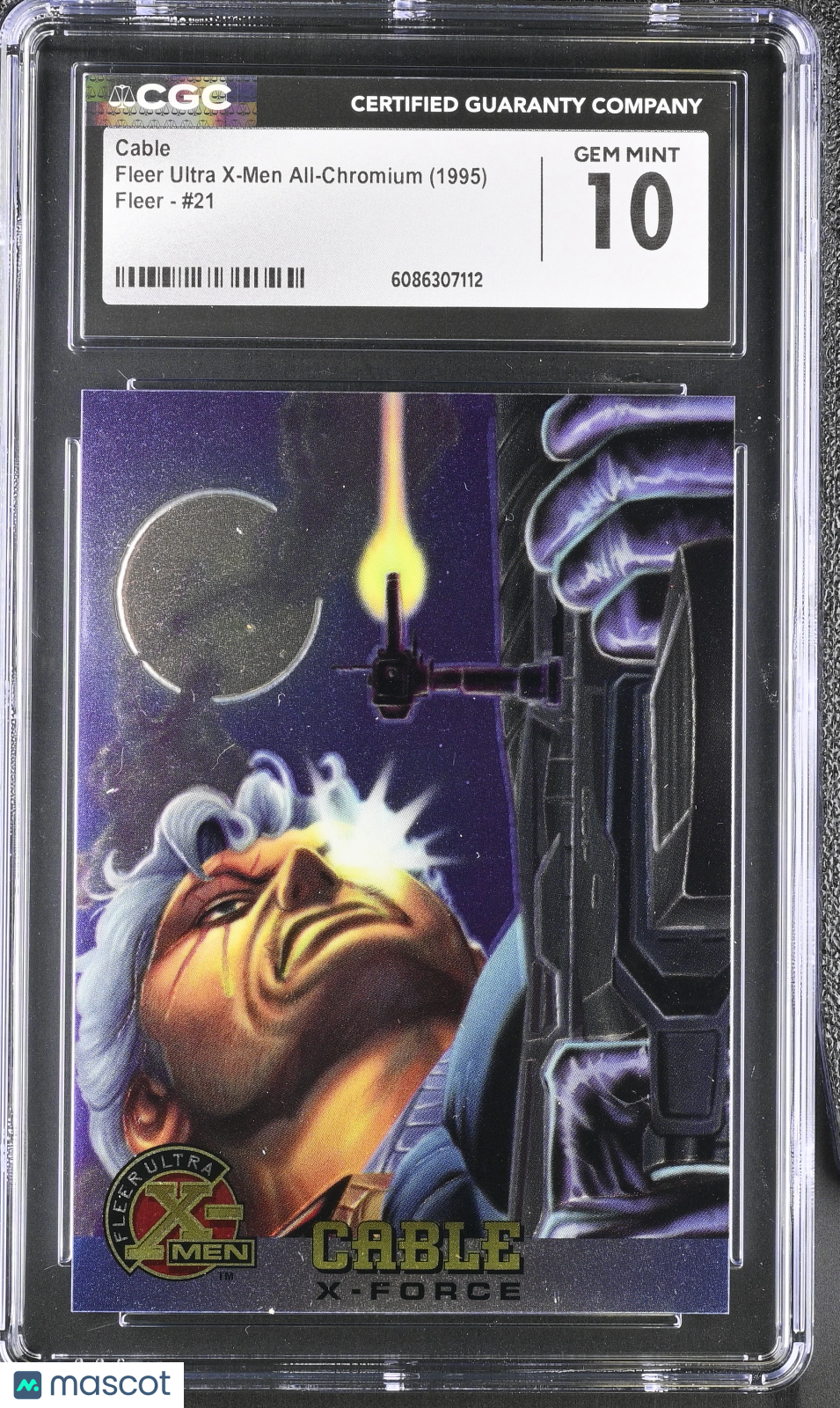 1995 Fleer Ultra X-Men All-Chromium Cable #21 CGC 10