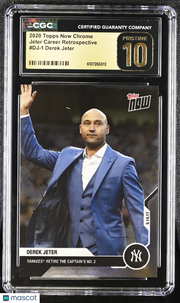 2020 Topps Now Chrome Derek Career Retrospective #DJ-1 CGC 10 Pristine Yankees