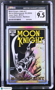 2024 Marvel Masterpieces '92 Moon Knight #17 #FC-5 Covers Rainbow CGC 9.5
