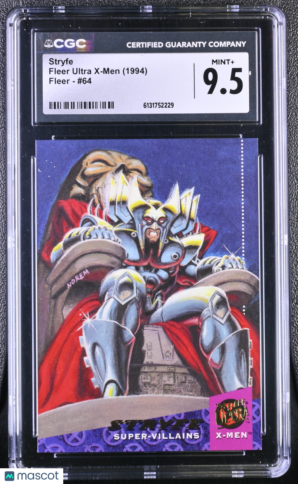 1994 Fleer Ultra X-Men Stryfe #64 CGC 9.5