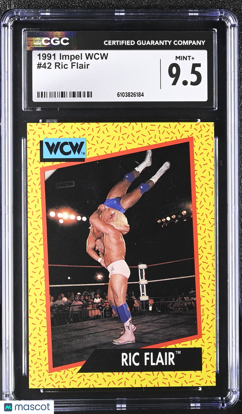 1991 Impel WCW Ric Flair #42 CGC 9.5