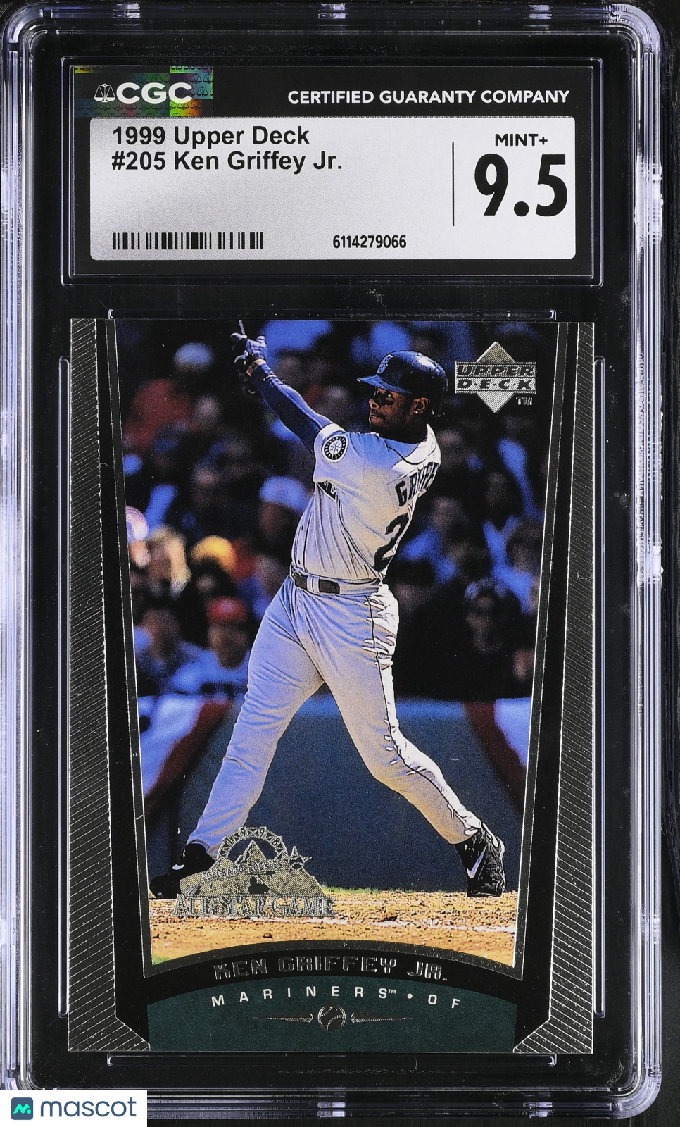 1999 Upper Deck Ken Griffey Jr. #205 CGC 9.5