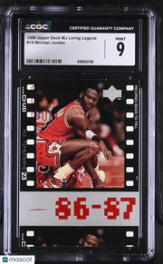 1998 Upper Deck MJ Living Legend Michael Jordan #14 CGC 9 Chicago Bulls