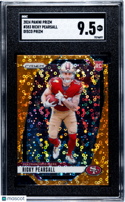 2024 Panini Prizm Ricky Pearsall Disco Rookie #383 SGC 9.5 San Francisco 49ers