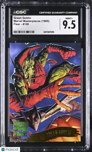 1995 Fleer Marvel Masterpieces Green Goblin #126 CGC 9.5