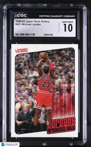1999-00 Upper Deck Victory Michael Jordan #421 CGC 10 Chicago Bulls