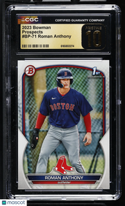 2023 Bowman Roman Anthony Prospects #BP-71 CGC 10 Pristine Red Sox