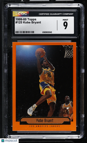 1999-00 Topps Kobe Bryant #125 CGC 9 Los Angeles Lakers