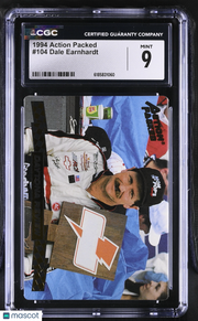 1994 Action Packed Dale Earnhardt #104 CGC 9