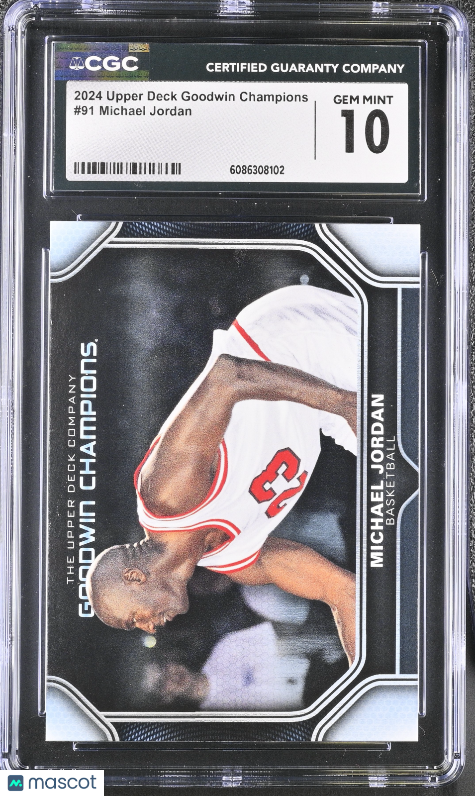 2024 Upper Deck Goodwin Champions Michael Jordan #91 CGC 10 Chicago Bulls