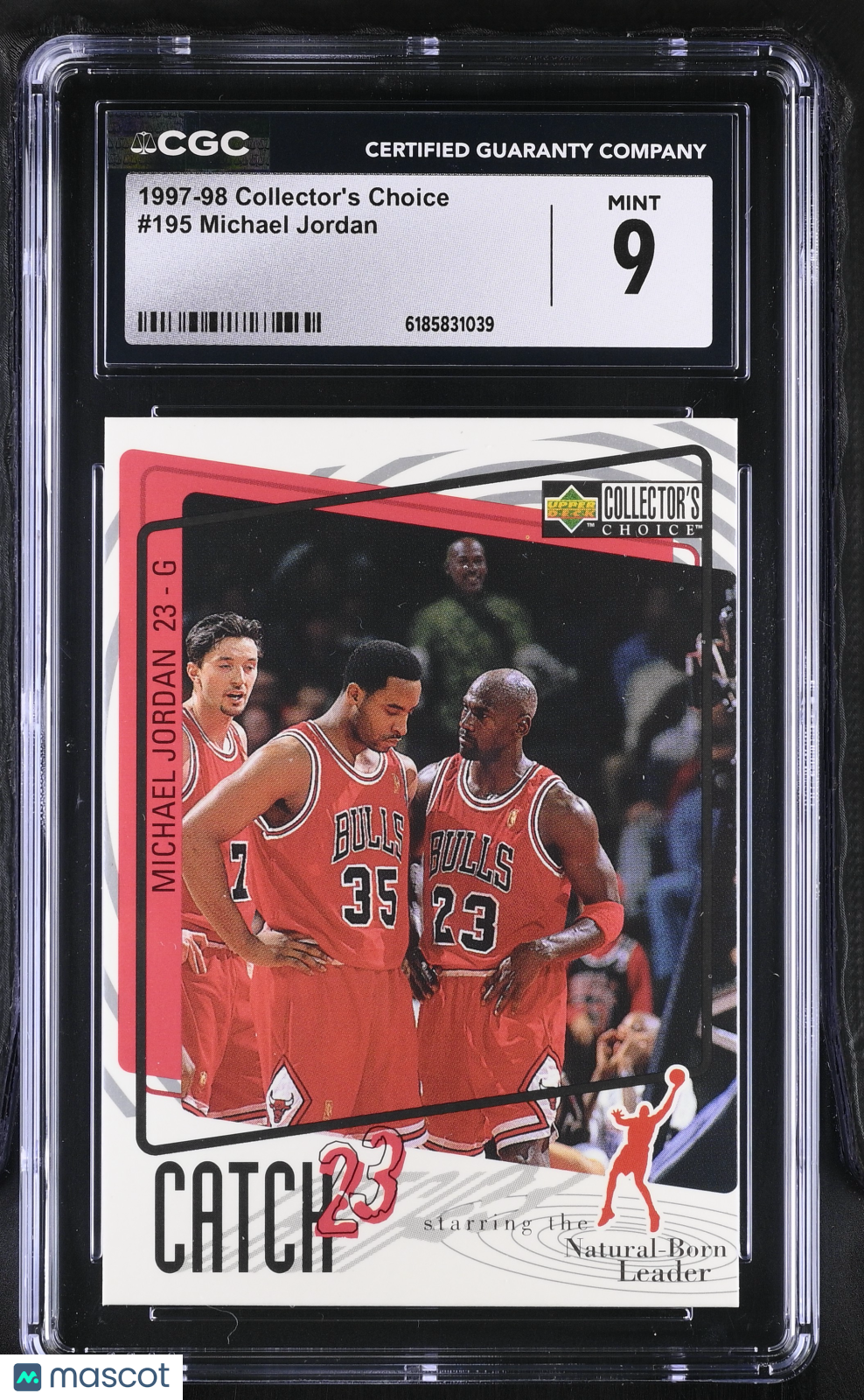1997-98 Collector's Choice Michael Jordan #195 CGC 9 Chicago Bulls
