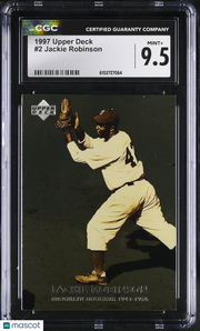 1997 Upper Deck Jackie Robinson #2 CGC 9.5 Brooklyn Dodgers