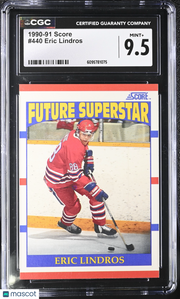 1990-91 Score Eric Lindros #440 CGC 9.5