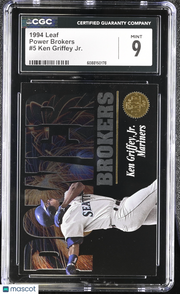 1994 Leaf Ken Griffey Jr. Power Brokers #5 CGC 9 Seattle Mariners