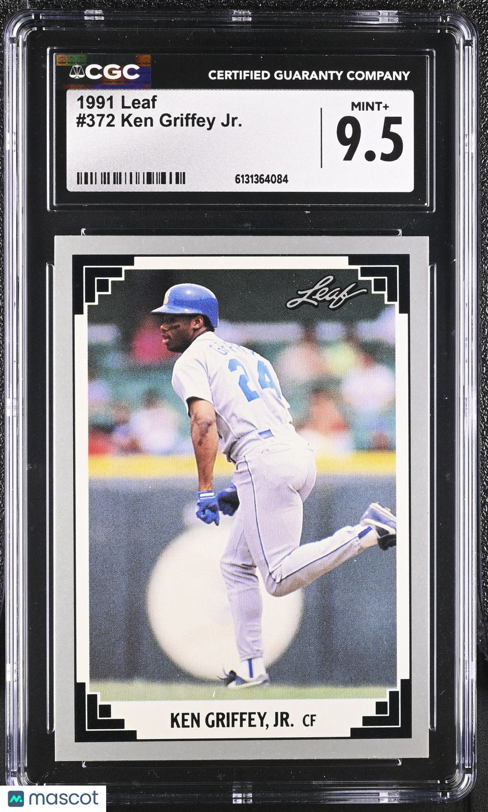 1991 Leaf Ken Griffey Jr. #372 CGC 9.5 Seattle Mariners