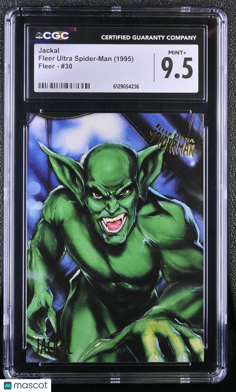 1995 Fleer Ultra Spider-Man Jackal #30 CGC 9.5