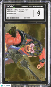 1995 Other Non-Sports Skeleton Warriors Ursak the Guardian PowerBlast #4 CGC 9