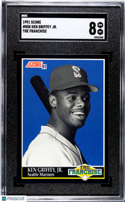 1991 Score Ken Griffey JR. The Franchise #858 SGC 8