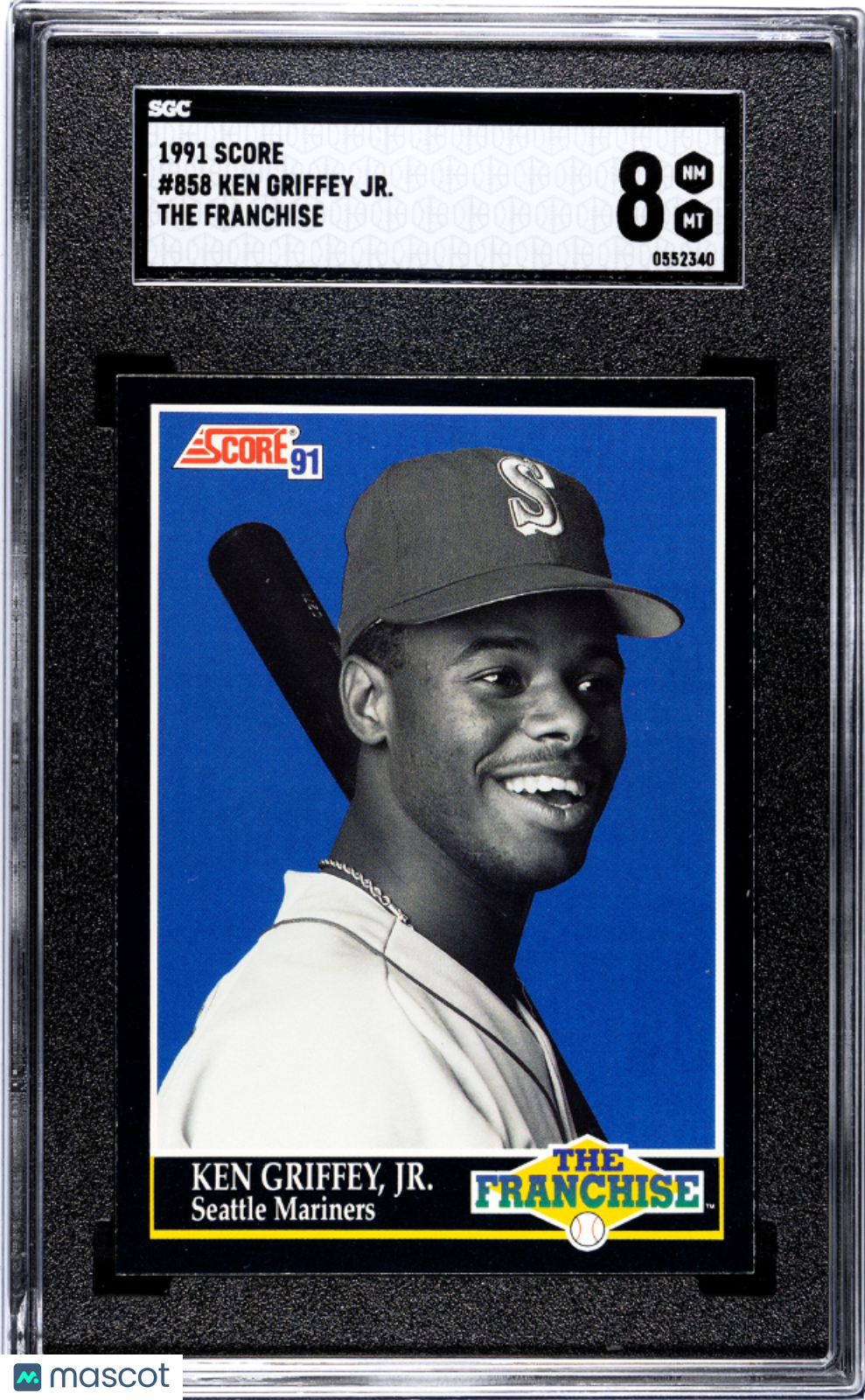 1991 Score Ken Griffey JR. The Franchise #858 SGC 8
