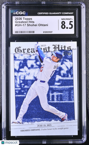 2026 Topps Shohei Ohtani Greatest Hits #GH-17 CGC 8.5 Los Angeles Dodgers