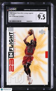 1998 Upper Deck MJ Living Legend Michael Jordan In Flight #IF14 CGC 9.5 Bulls