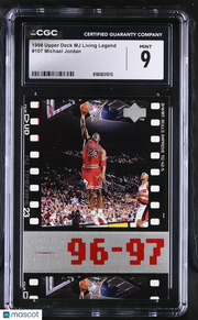 1998 Upper Deck MJ Living Legend Michael Jordan #107 CGC 9 Chicago Bulls
