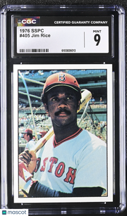 1976 Sspc Jim Rice Rookie #405 CGC 9 Boston Red Sox