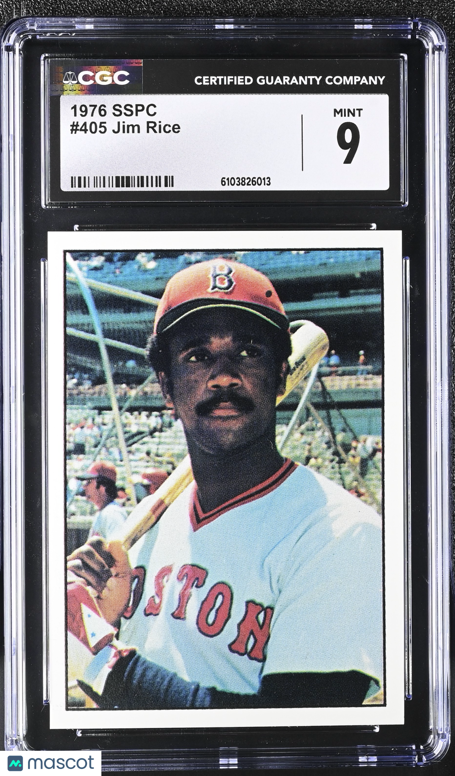 1976 Sspc Jim Rice Rookie #405 CGC 9 Boston Red Sox