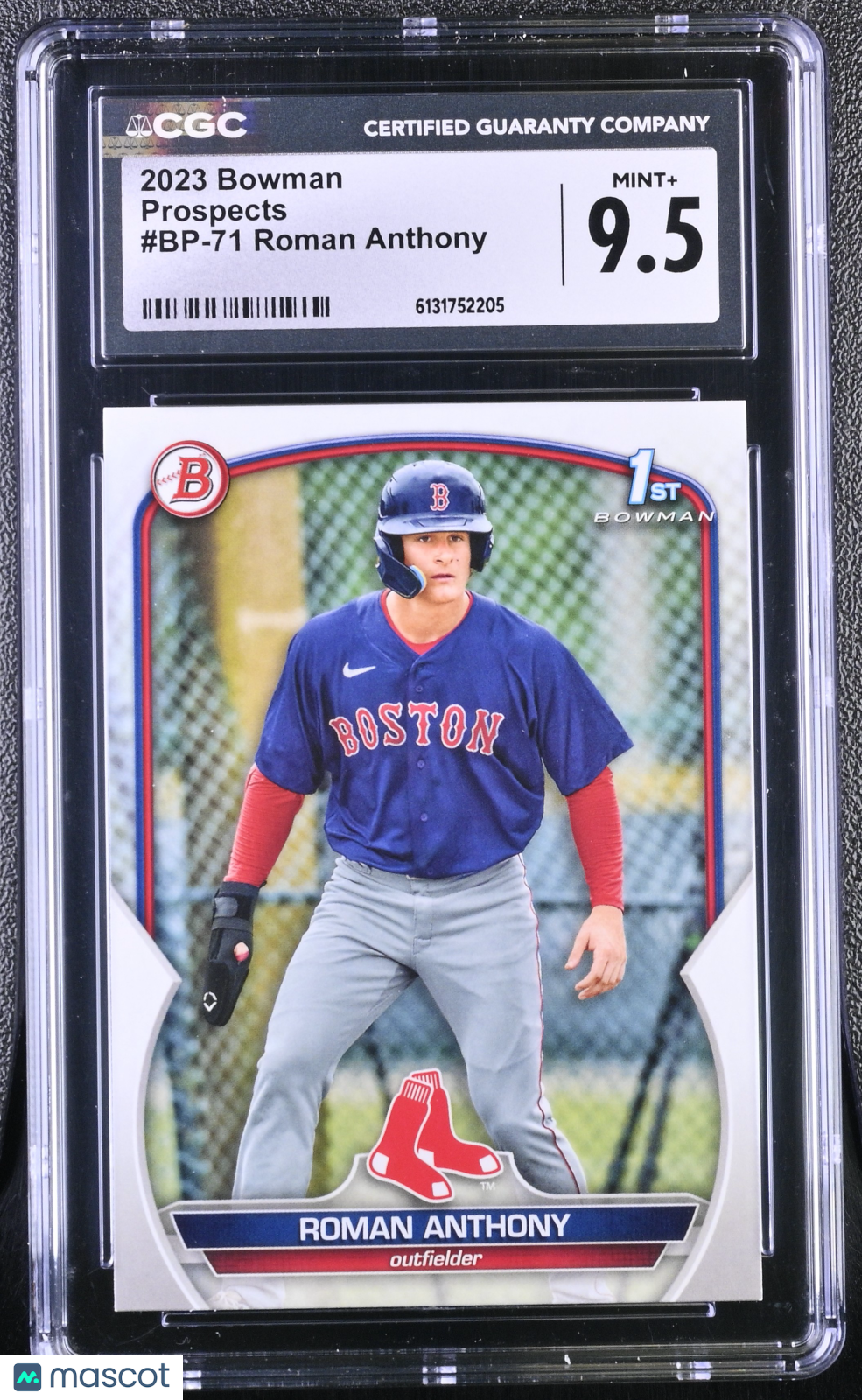 2023 Bowman Roman Anthony Rookie Prospects #BP-71 CGC 9.5 Boston Red Sox