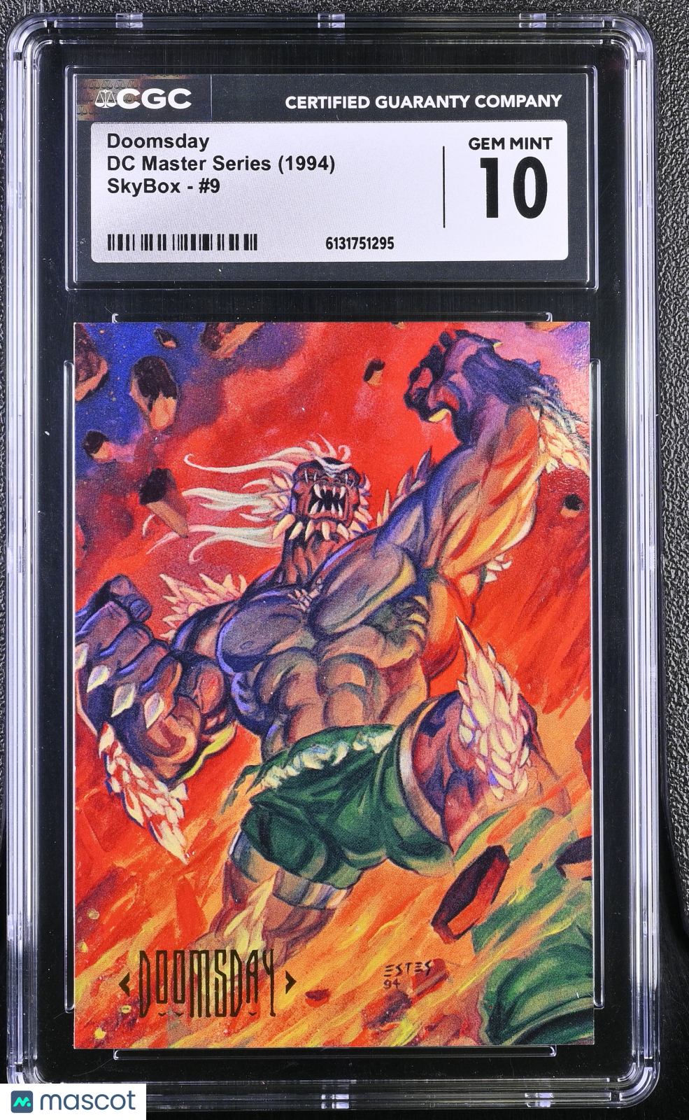 1994 Skybox DC Master Series Doomsday #9 CGC 10