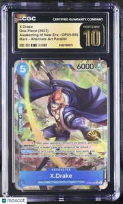 One Piece Awakening Of The New Era Drake Alternate Art CGC 10 OP05-055 Pristine