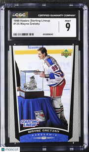 1999 Hasbro Starting Lineup Wayne Gretzky #135 CGC 9 New York Rangers